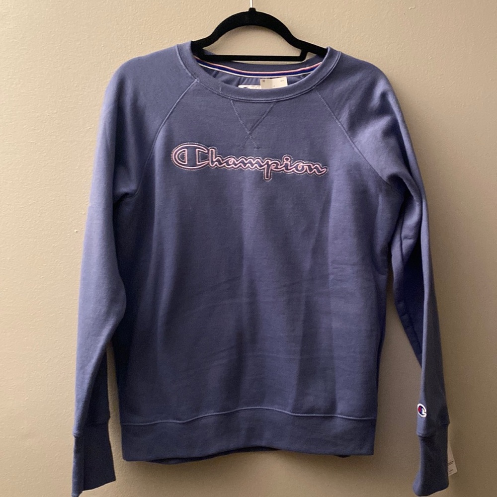 Purple Champion Crewneck